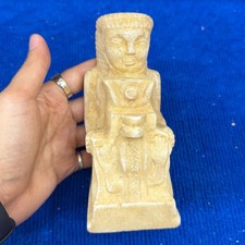 Ancient Near Eastern Egyptian Stone Worshipper Statue
