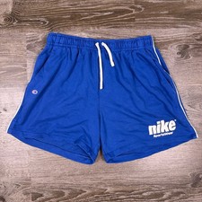 Nike Sportswear YOUTH Club Woven Flow Fleece Shorts Royal Blue Size XL