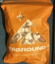 Higround 36 x Switch Set In White Flame New