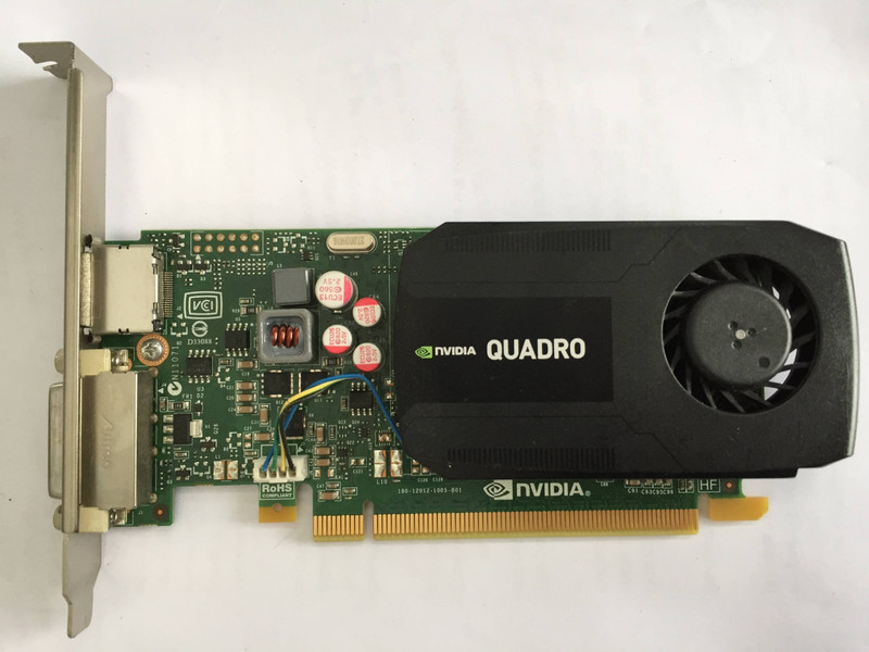 Nvidia Quadro K600 1GB DDR3 Graphics Card - Display port/ DVI