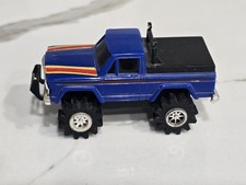 Vintage Schaper Stomper Truck 4X4 Blue Jeep Honcho Does Not Work