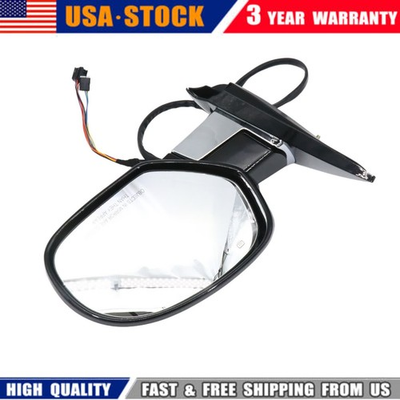 #ad #ad Door Mirror Passenger Side Power Fit For Cadillac Escalade Escalade 2007 2014 $153.66