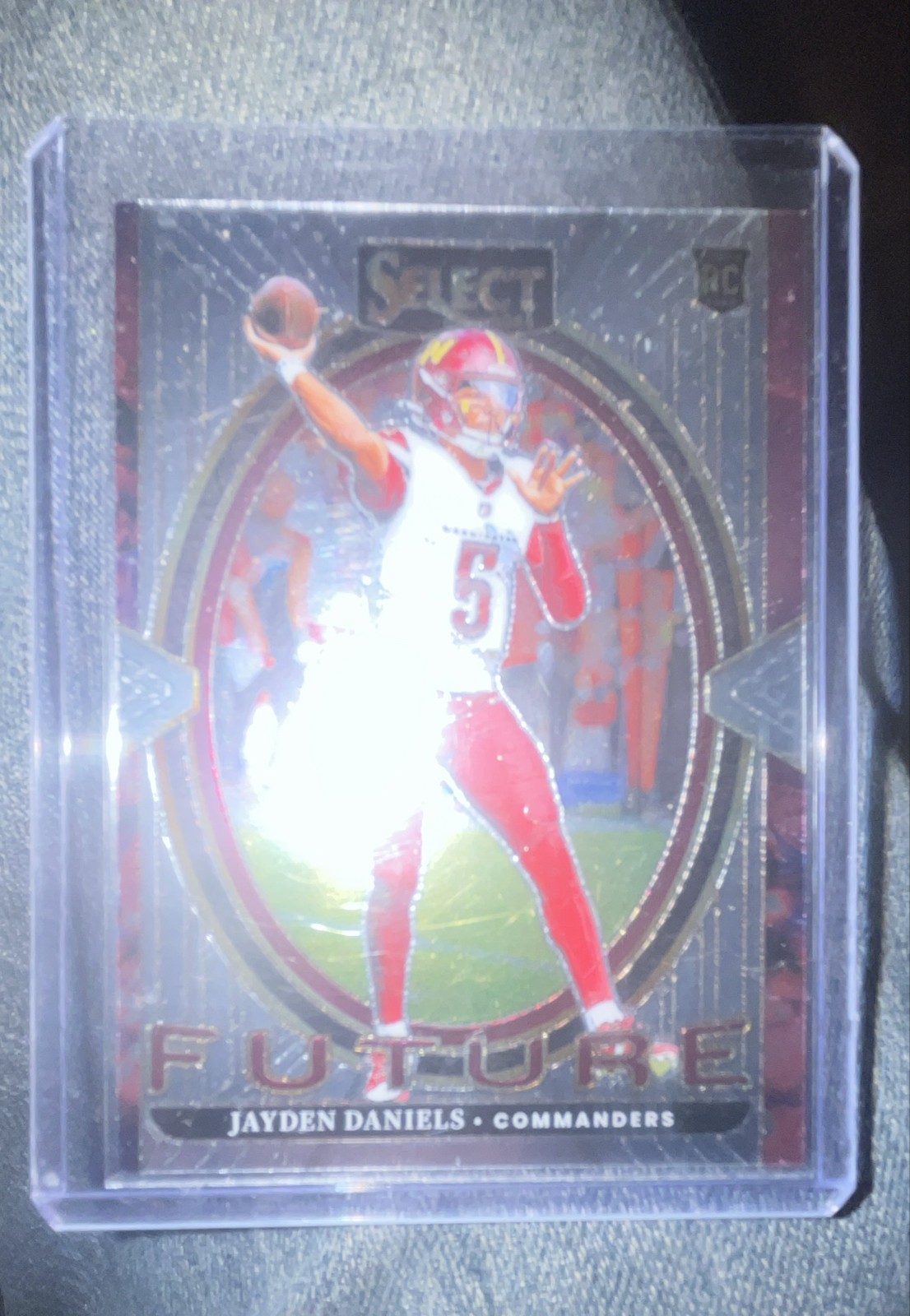 2024 Panini Select - Select Future Jayden Daniels #4 Silver Prizm (RC)