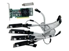 PLX8749 PCI Express x16 to 4* SFF-8654 8I SlimSAS X8X8X8X8 + 4*Baseplate 60CM