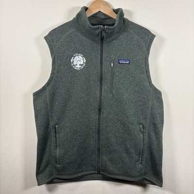 Patagonia Better Sweater Vest Mens XL Green Fleece Full Zip In Robore Virtus