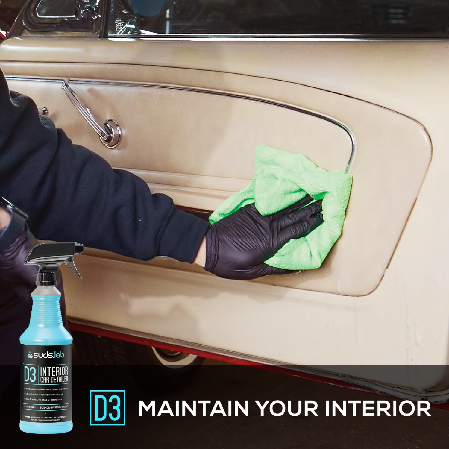Suds Lab C2 Complete Cleaning Combo Car Care Kit with D3, N2, XA and CP alternate view 6