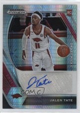 2021-22 Panini Prizm Draft Picks Hyper Jalen Tate #DP-JTA Auto 4f5
