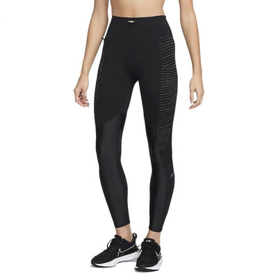 Nike Epic Luxe Run Division Women´s Mid-Rise Running Leggings DD6855-010 Size S