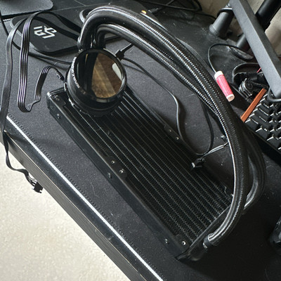 ASUS Ryuo 1st gen 240mm AIO w/ 2 120mm Arctic fans (see description)