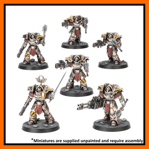 The Horus Heresy Legiones Astartes Cataphractii Terminators ( on sprue)