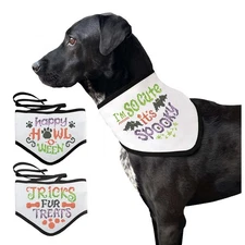 Herrschners® Halloween Pet Bandanas Stamped Cross-Stitch