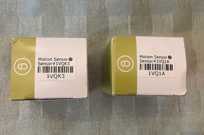 Lot Of 2 SimpliSafe Motion Detector Sensor MS1000 Gen 1 - NEW Sensors  #1VQK3