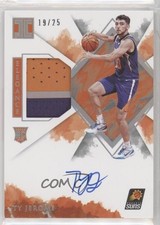 2019 Impeccable Elegance Rookie Jersey Holo Silver 19/25 Ty Jerome #152 Auto qy8