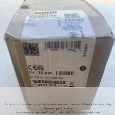 10PCS Brand new PHOENIX PLC-RSC-24DC/21/EX 2909524 Relay Module 2909524