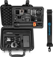 Lekufee Portable Waterproof Hard Case for DJI Osmo Action 6/5 Pro/4/3 Action Cam