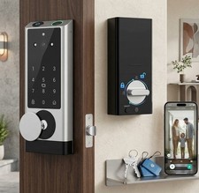 Video Smart Lock w/ Camera  Doorbell 6 in 1 Keyless Entry Door Lock App Remote