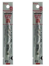 Pilot oil-based ballpoint pen refill BVRF-8EF-R 0.5mm Red BVRF8EFR 2set