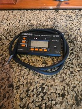 Boss TU-80 Tuner and Metronome for Acoustic Electric Guitar or Drums - EUC 