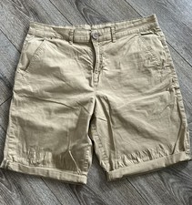 Yessica Damen Shorts Bermuda Kurze Stoffhose in Gr. 40 Beige