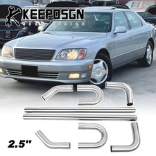 For Lexus LS400 Exhaust Pipe Kit 2.5'' Stainless Steel Mandrel Bent Slip On DIY