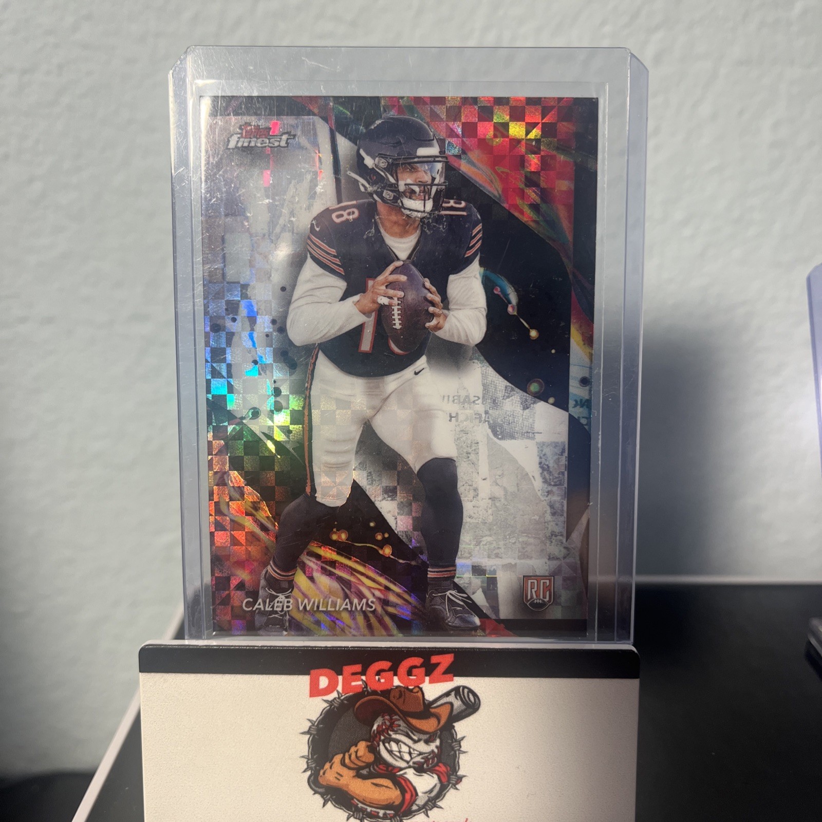 2024 Topps Finest Caleb Williams #161(RC) Rookie Uncommon Checkerboard🔥🔥