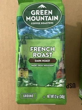 Green Mountain Coffee Roasters, French Roast, Ground 12 Ounce (Pack of 1) 