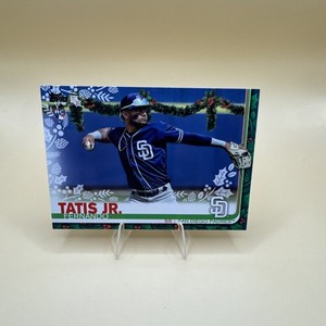 2019 Topps Holiday FERNANDO TATIS JR. Wreath Garland Variation Rookie SP #HW126