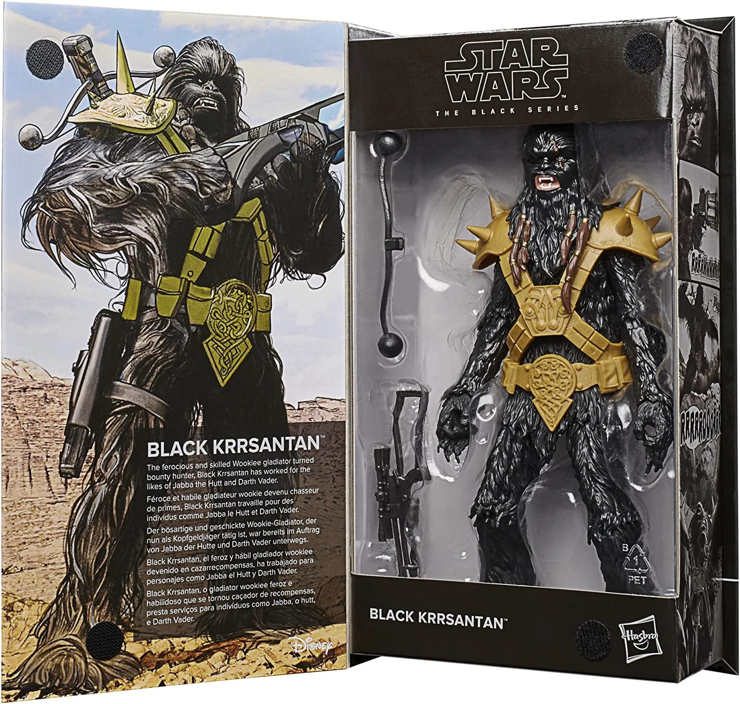Figurine Black Krrsantan Star Wars Black Series 15 cm pour collectionneur
