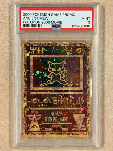 2000 Pokemon Ancient Mew Holo Movie Promo *PSA 9 MINT#135407488*