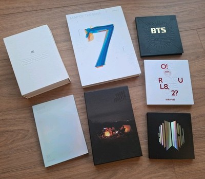 7 Stück BTS CD - Alben, Album K-Pop  Be PROOF 2 Cool 4 Skool LOVE YOURSELF etc.