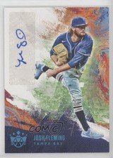2021 Diamond Kings DK Signatures Holo Platinum Blue 25/25 Josh Fleming Auto 2o7