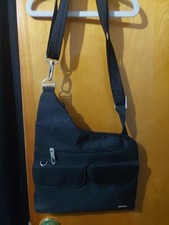 Travelon Anti-Theft Crossbody Bag Women RFID Purse Strap Has Rip flaws See Pics