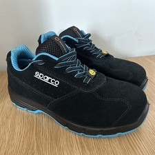 Sparco Safety Shoes Trainers Horizon Suede Upper Size Eur 37 - Uk 4.5 New Sparco Safety Shoes Trainers Horizon Suede Upper Size Eur 37 - Uk 4.5 New