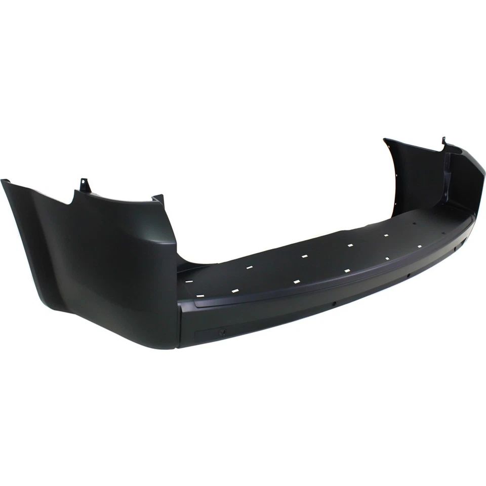 Bumper Cover For 2008-10 Dodge Grand Caravan With Sensor Holes Rear Primed CAPA - Image 3 of 4