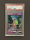 Pokémon Mewtwo GX Secret Rare Full Art Holo Shining Legends PSA 8 78/73