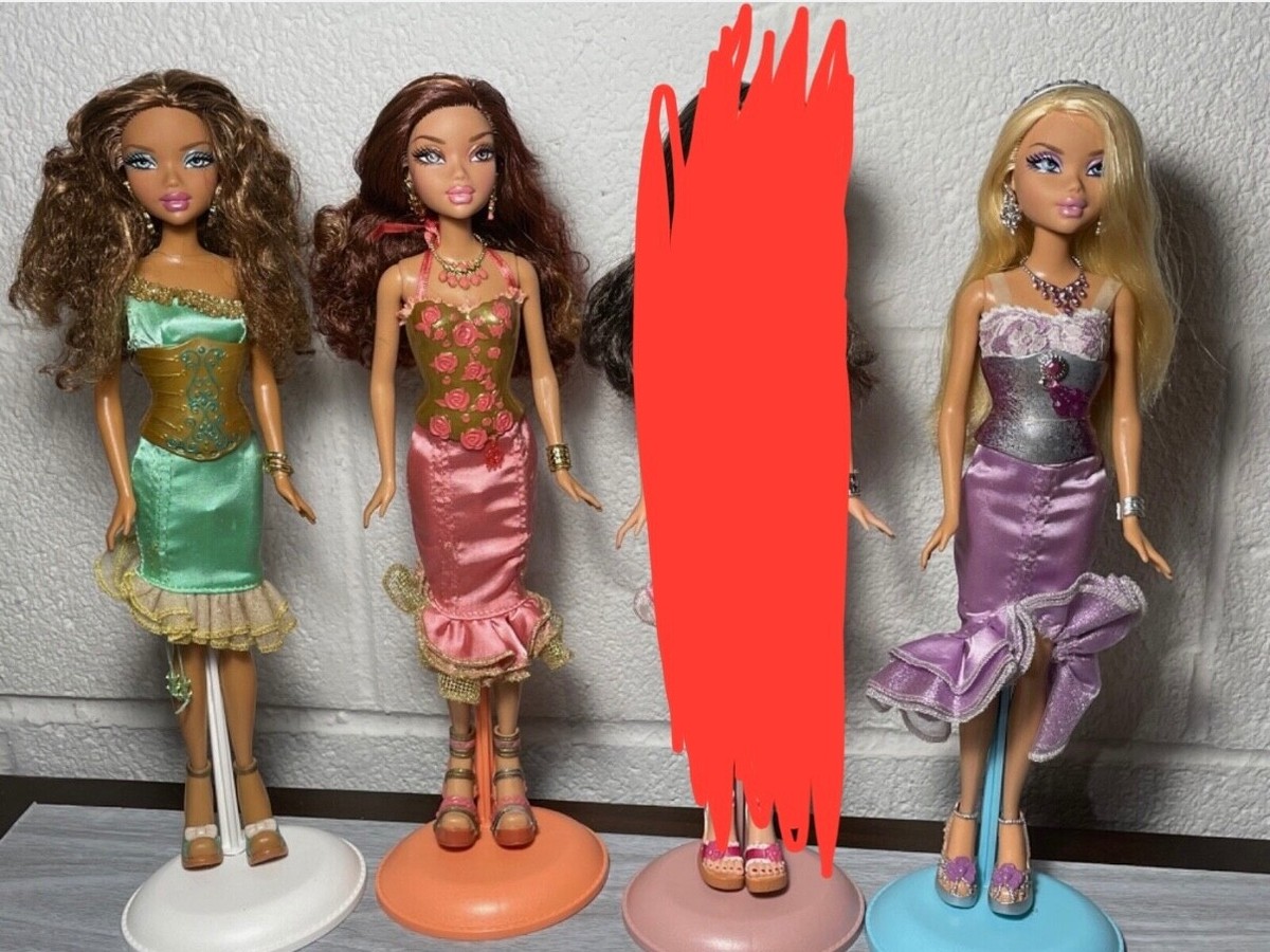 Barbie My Scene Rockin' Awards Dolls Delancey Chelsea Madison