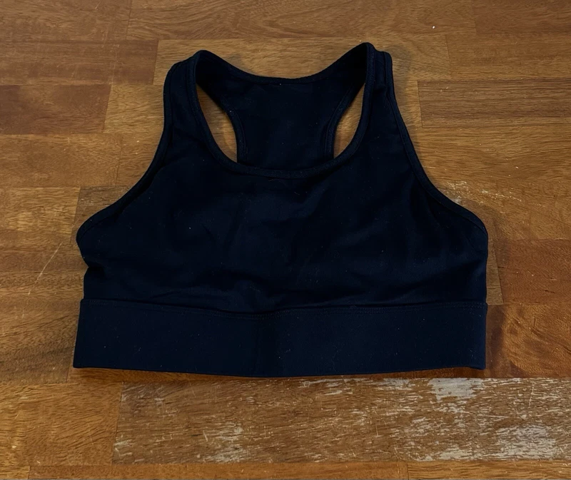 fabletics compression athletic wear goth gym tank-bra
