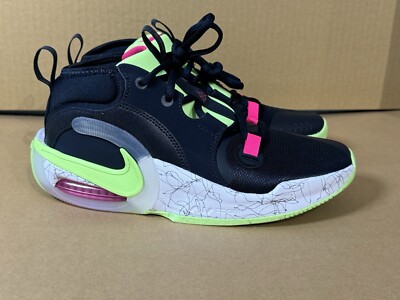 NIKE AIR ZOOM CROSSOVER 2 Basketball Dark Obsidian Lime Pink Size