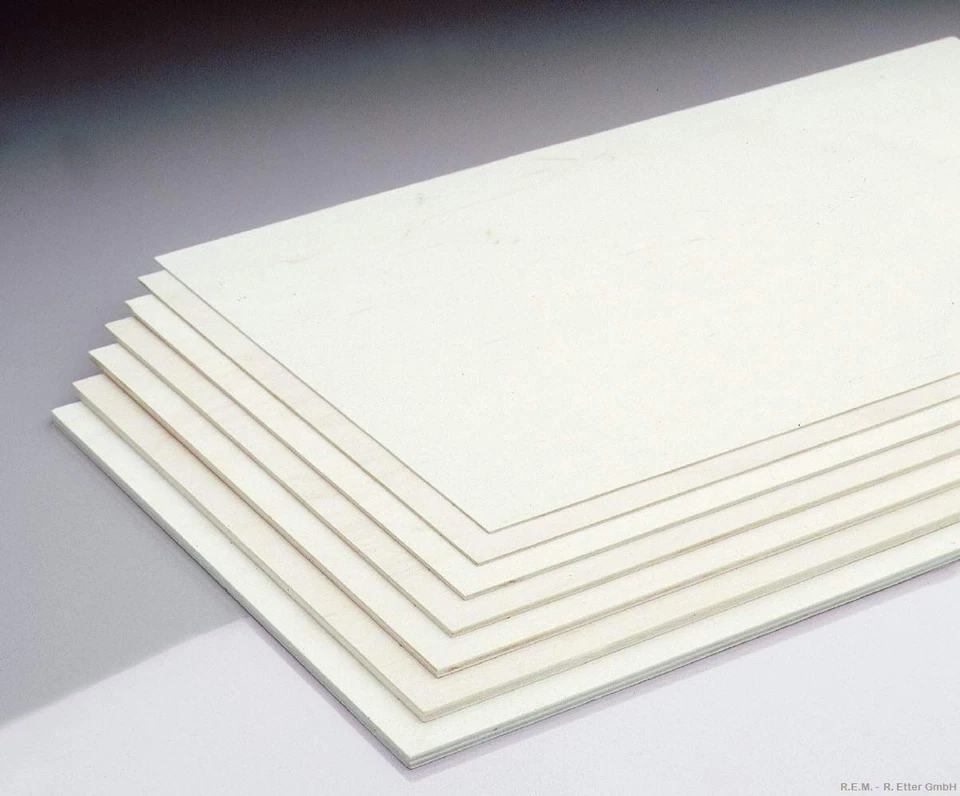 Finn. Contrachapado de abedul Contrachapado de abedul 300x500 mm de 0,4 a 6,0 mm