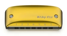 Kongsheng Baby Fat 7 Hole Diatonic Harmonica Natural Minor Tuned Key of G