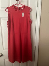 Womans LOFT Coral Dress -  Size 10