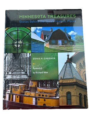 Minnesota Treasures : Stories Behind the States Historic Places by Denis  NEW