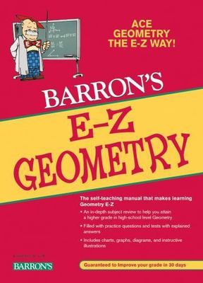 E-Z Geometry; Barron's Easy Way - 9780764139185, Leff MS, paperback