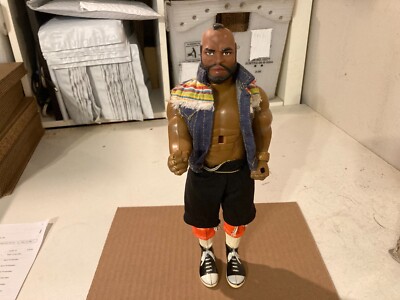 Galoob The A Team Mr T 12  B.A. Baracus Action Figure 1983 Talking! WORKS GREAT!