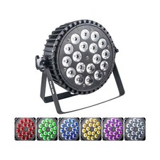 LED Par Lights,18x18w LED RGBWAUV 6IN1 Par Led Light for Stage Lighting, Led ...