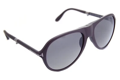 TOM FORD Dalton Polarisé Hommes Grand Pliage Soleil Marron TF381 60B V Rare - Photo 1/4