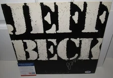 JEFF BECK SIGNED THERE & BACK ALBUM THE YARDBRIDS AUTOGRAPH ROCK PSA DNA COA  