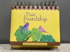 True Friendship Dayspring DayBrightener Inspirational Calendar, Spiral Bound New