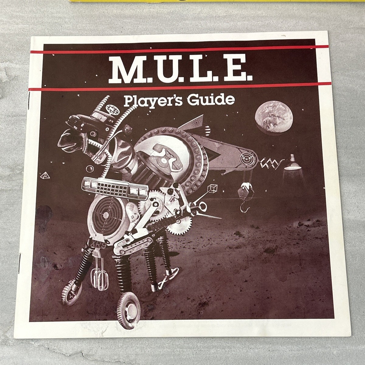 MULE M.U.L.E. Atari 400/800/1200XL - Complete in Folio