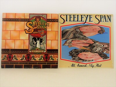 2  LP LOT  '' STEELEYE SPAN  ''  EARLY BRITISH  FOLKROCK COLLECTIBLE